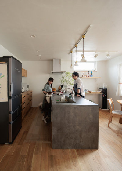 コンテンポラリー キッチン by エーセンス建築設計事務所株式会社