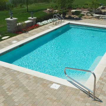 Kildeer, IL Rectilinear Swimming Pool