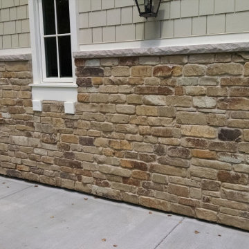 Winchester Real Thin Stone Veneer Wainscoting