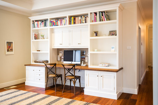Traditional Home Office by Steding Interiors & Joinery