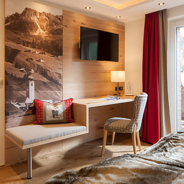 Schlafzimmer im modernen Landhausstil