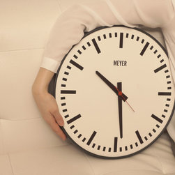 Modern Black Clock - Wall Clocks