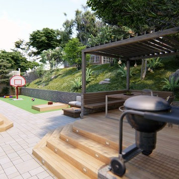 Kids & Adults Entertainment Areas | Utilizing a Steep Slope