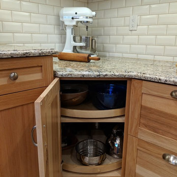 Kalamazoo natural hickory kitchen remodel 2018