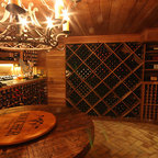 Wine barrel flooring