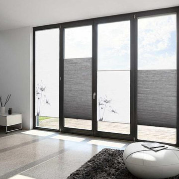 Honeycomb shade for Tilt + Turn Window