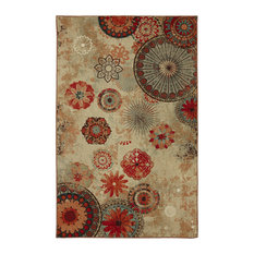 Alexa Medallion Multi Rug, 5'x8'