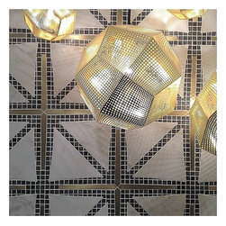Custom Stone and Metal Tile - Mosaic Tile