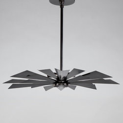 California Sunburst 24 Pendant by Tony Duquette by Remains Lighting - Pendant Lighting