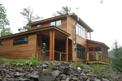 Modern exterior home idea in New York
