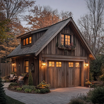 Rustic Garage Design