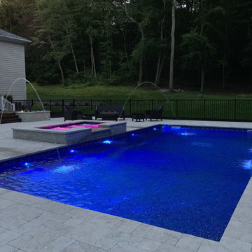 Backyard designed and built by Gappsi in Lloyd Harbor NY 11743