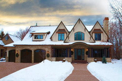 Craftsman exterior home idea in Calgary