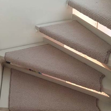 Installing Carpet to Stairs as a Runner