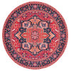 Safavieh Serapi Sep534Q Traditional Rug, Red and Blue, 8'0"x10'0"