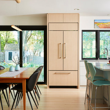 Maximizing Space in Edina Main Level Remodel