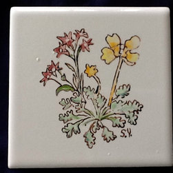 Wild Flower Tiles - Tile