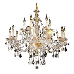 Elegant Lighting - Elegant Lighting 7831G35G/EC Chandelier Alexandria - Chandeliers