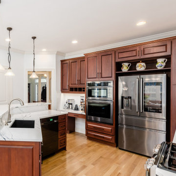 Traditional Kitchen Remodel Done in the Bozeman Door