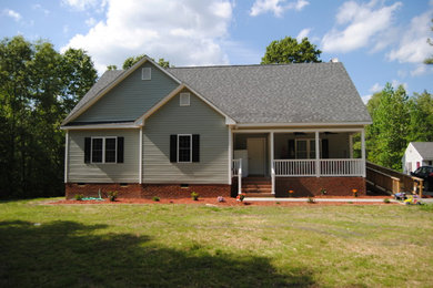 Example of a minimalist exterior home design in Other