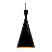 Modern Pendant, Chalkboard Black