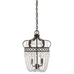 Savoy House - Savoy House 7-2440-2-8 Rochelle - 2 Light Pendant - This exquisite Rochelle pendant is sure to bring tRochelle 2 Light Pen New Tortoise Shell/S *UL Approved: YES Energy Star Qualified: n/a ADA Certified: n/a  *Number of Lights: 2-*Wattage:60w E12 Candelabra Base bulb(s) *Bulb Included:No *Bulb Type:E12 Candelabra Base *Finish Type:New Tortoise Shell/Silver