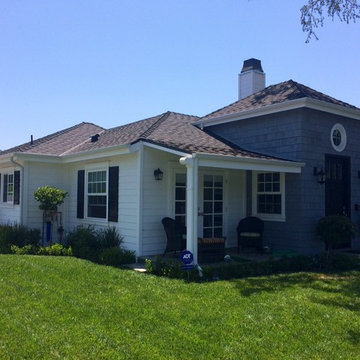 Flat Face Rain Gutters in Sherman Oaks