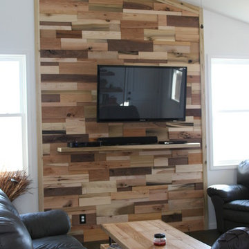 StakWood - Three Dimensional Wood Wall Cladding System