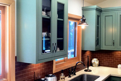 Inspiration for a craftsman kitchen remodel in San Francisco