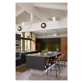 Los Gatos Midcentury Modern - Midcentury - Kitchen - San Francisco - by ...