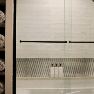 Small Industrial Bathroom