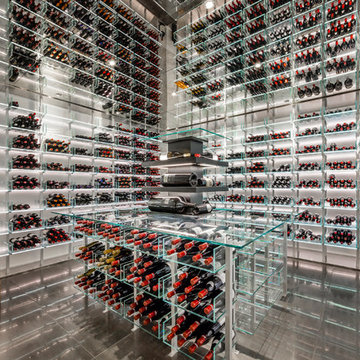 All Glass Wine Cellars by Papro Consulting