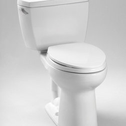 Toto Eco Drake Elongated ADA Two Piece Toilet 1.28 GPF CST744EL - Toilets