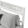 Candence Eirwen Metal Frame Queen Platform Bed, White