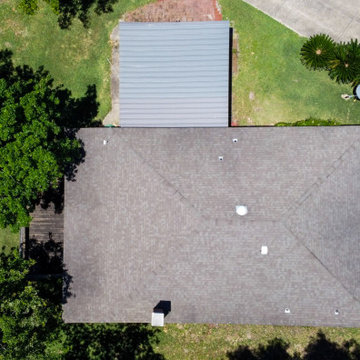 Hail storm leads to new roof