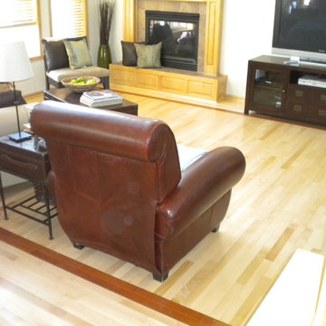 Hardwood with Border