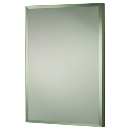 Broadway Framless Bevel Medicine Cabinets, 15"x19"