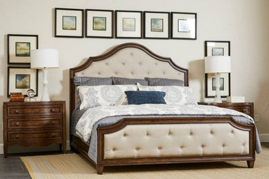 Example of a bedroom design in Other