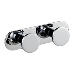 Secret Bath. Double towel hook. Olivia collection. - Robe & Towel Hooks