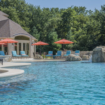 Spa & Pool with Slide