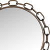 Atlantis Chain Link Mirror - Antique Copper