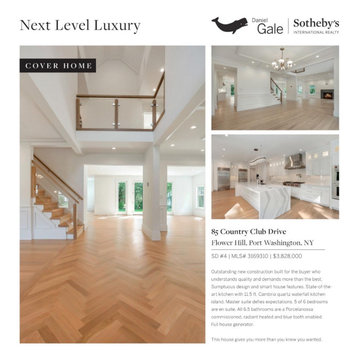 Construction Chronology of a new Luxury Residence in Flower Hill, NY