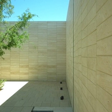 Custom Stone Courtyard