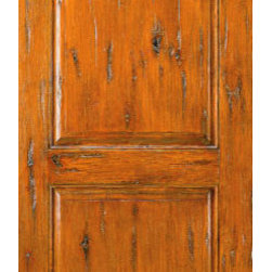 Single Door Exterior Knotty Alder, Southwest Home - Front Doors