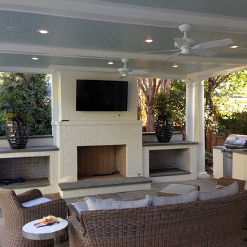 Classic Pool Pavilion