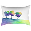 Decorative Pillow Cover, Hue Tree, Woodland Decor, 18"x25"