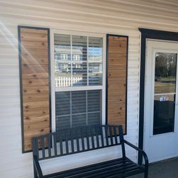 Modern Cedar Shutters - Exterior Shutters
