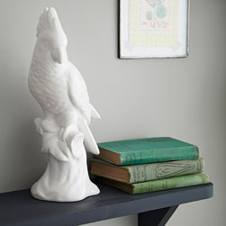 cockatoo on perch - Decorative Objects And Figurines