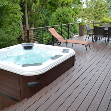 Perfectly Positioned Portable Spa