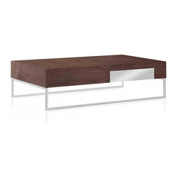 Keno Coffee Table Walnut - Coffee And Accent Tables